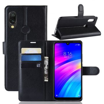 Luurinetti Flip Wallet Xiaomi Redmi 7 Black