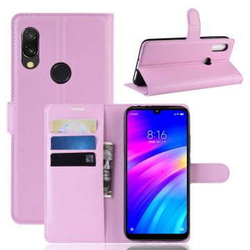 Luurinetti Flip Wallet Xiaomi Redmi 7 Pink