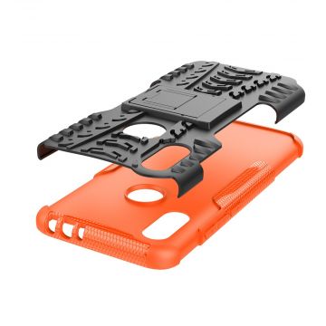 Luurinetti suojakuori tuella Xiaomi Redmi 7 Orange