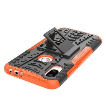 Luurinetti suojakuori tuella Xiaomi Redmi 7 Orange
