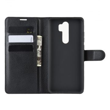 LN Flip Wallet Redmi Note 8 Pro Black