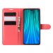 LN Flip Wallet Redmi Note 8 Pro Red