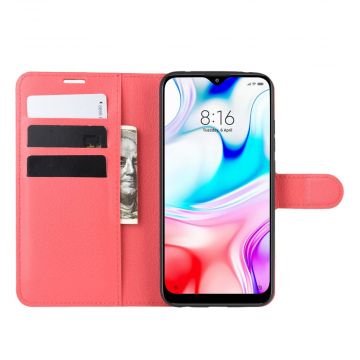 LN Flip Wallet Xiaomi Redmi 8 red
