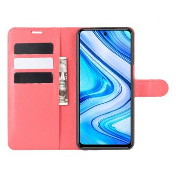 LN Flip Wallet Xiaomi Redmi Note 9 Pro Red