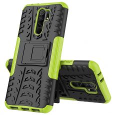 LN kuori tuella Xiaomi Redmi 9 Green