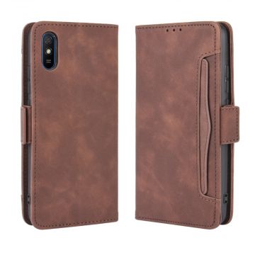 LN 5card Flip Wallet Xiaomi Redmi 9A brown
