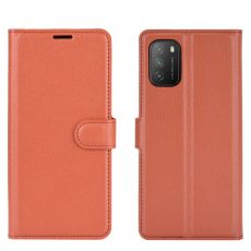 LN Flip Wallet Poco M3 Brown