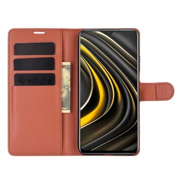 LN Flip Wallet Poco M3 Brown