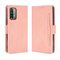 LN 5card Flip Wallet Redmi 9T pink