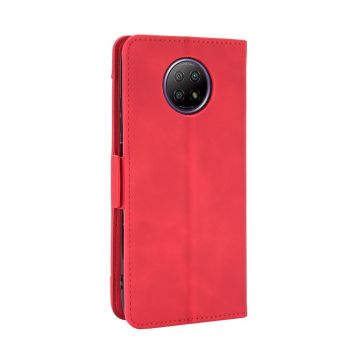LN 5card Flip Wallet Redmi Note 9T 5G red