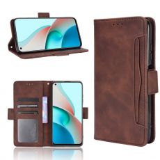 LN 5card Flip Wallet Redmi Note 9T 5G brown
