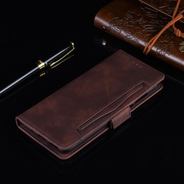 LN 5card Flip Wallet Mi 11 brown