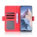 LN 5card Flip Wallet Xiaomi Mi 11 Ultra red