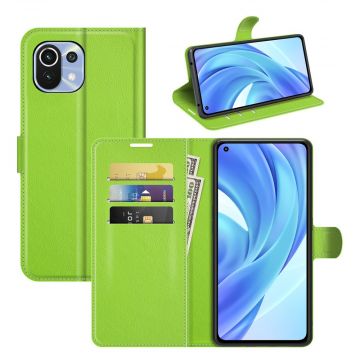 LN Flip Wallet Xiaomi Mi 11 Lite/Mi 11 Lite 5G NE green