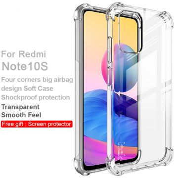 Imak PRO läpinäkyvä TPU-suoja Redmi Note 10S