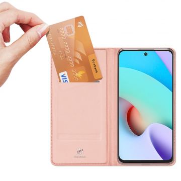 Dux Ducis Business-kotelo Xiaomi Redmi 10 pink