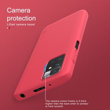 Nillkin Super Frosted Xiaomi Redmi 10 red
