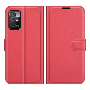 LN Flip Wallet Xiaomi Redmi 10 red