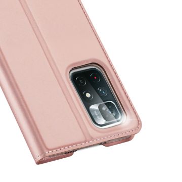 Dux Ducis Business-kotelo Xiaomi Redmi Note 11S 5G/Poco M4 Pro 5G pink