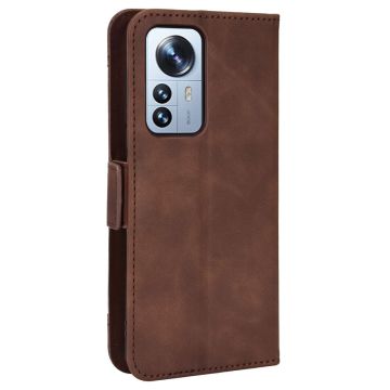 LN 5card Flip Wallet Xiaomi 12 Pro brown