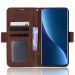 LN 5card Flip Wallet Xiaomi 12 Pro brown