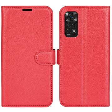 LN Flip Wallet Xiaomi Redmi Note 11 red