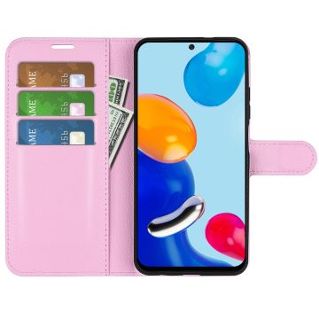 LN Flip Wallet Xiaomi Redmi Note 11 pink