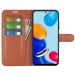 LN Flip Wallet Xiaomi Redmi Note 11 brown