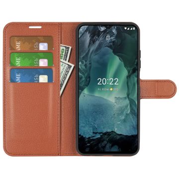 LN Flip Wallet Nokia G11/G21 brown