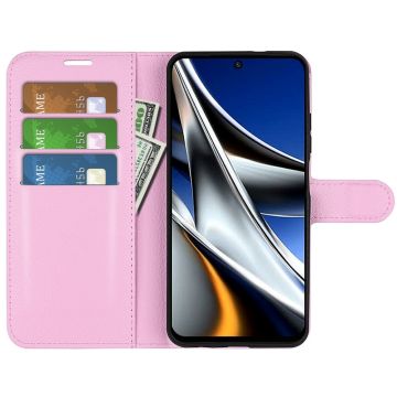 LN Flip Wallet Poco X4 Pro 5G pink