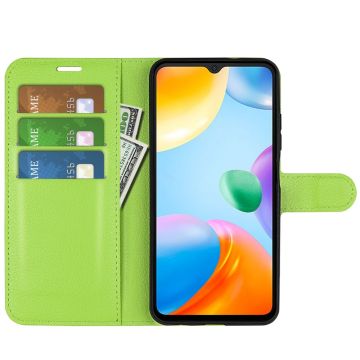 LN Flip Wallet Xiaomi Redmi 10C green