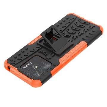 LN suojakuori tuella Xiaomi Redmi 10C orange