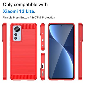 LN TPU-suoja Xiaomi 12 Lite red