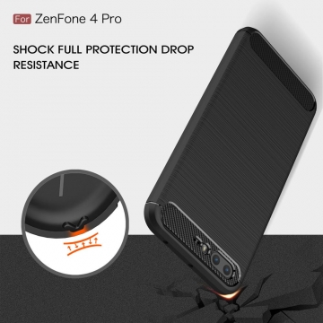 Luurinetti ZenFone 4 Pro ZS551KL TPU-suoja black