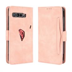 LN 5card flip wallet ROG Phone 3 pink