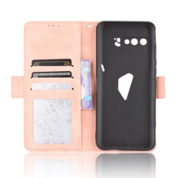 LN 5card flip wallet ROG Phone 3 pink