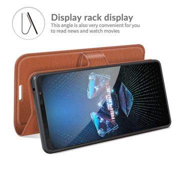LN Flip Wallet ROG Phone 5 brown