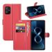 LN Flip Wallet ZenFone 8 red