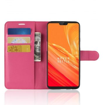 Luurinetti Flip Wallet OnePlus 6 rose