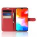 Luurinetti Flip Wallet OnePlus 6T red