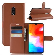 Luurinetti Flip Wallet OnePlus 6T brown