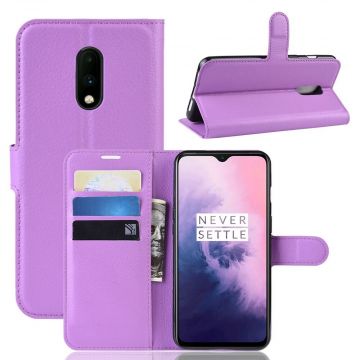 Luurinetti Flip Wallet OnePlus 7 Purple