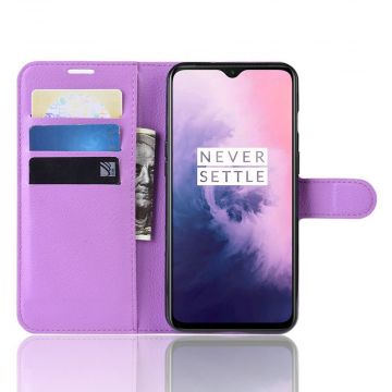 Luurinetti Flip Wallet OnePlus 7 Purple