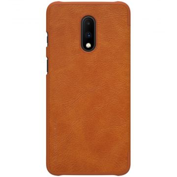 Nillkin Qin Flip Cover OnePlus 7 Brown