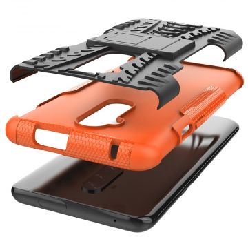 LN kuori tuella OnePlus 7T Pro orange