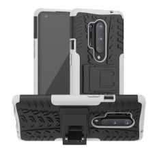 LN kuori tuella OnePlus 8 Pro White