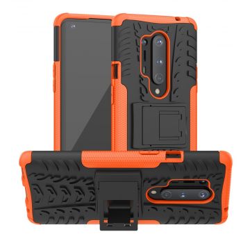 LN kuori tuella OnePlus 8 Pro Orange
