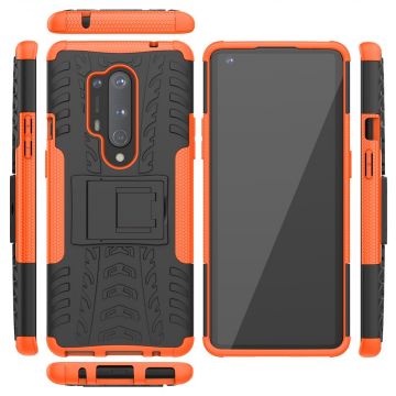 LN kuori tuella OnePlus 8 Pro Orange