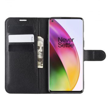 LN Flip Wallet OnePlus 8 Black