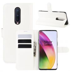 LN Flip Wallet OnePlus 8 White